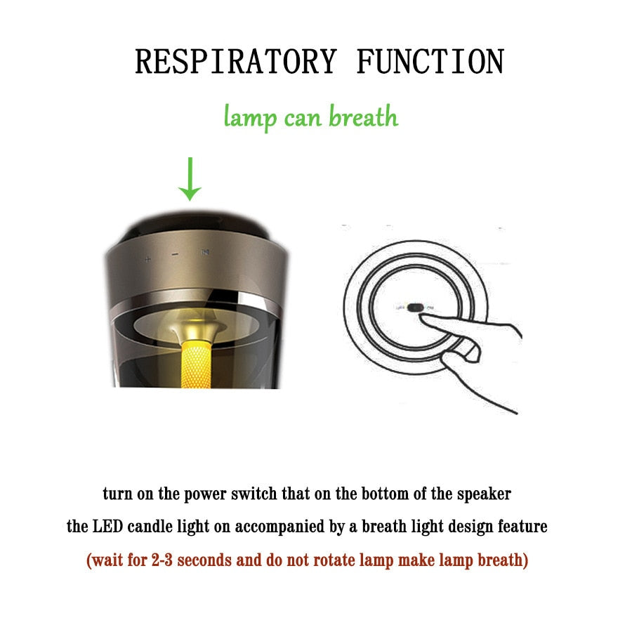 Lumera Tragbarer Umgebungs-Nachtlicht-Lautsprecher