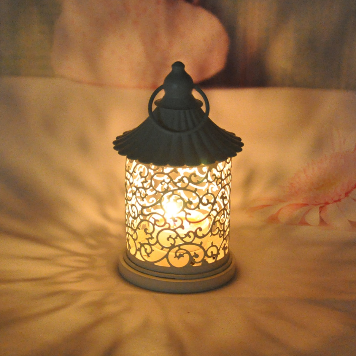 SaharaBloom Romantic Moroccan Candle Holder