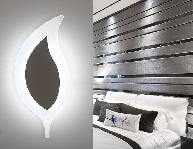 Modern Leaf Wall Light For Home Decor