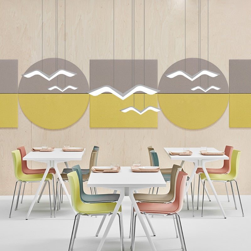 AzureNest Bird LED Pendant Light for Home or Loft Spaces