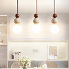 Modern Minimalist Travertine Pendant Lamp