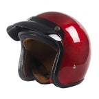 NovaRide Open Face Helmet DOT Certified Lightweight