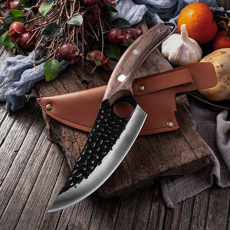 SerbForge Boning Knife, Hand-Forged 6-Inch Kitchen Tool