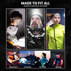 NovaTrail 230° Rechargeable Headlamp with Motion Detection