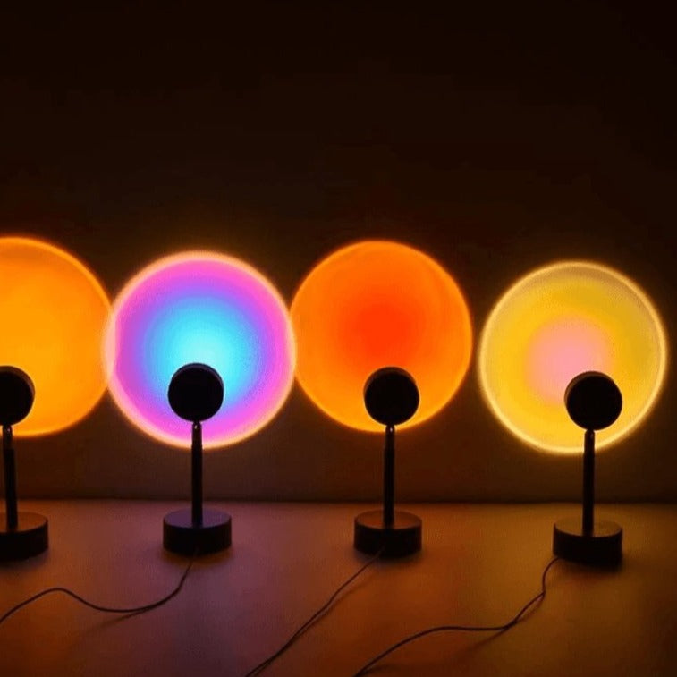SolaraGlow | Sunset Lamp With Adjustable Colors And Tilt