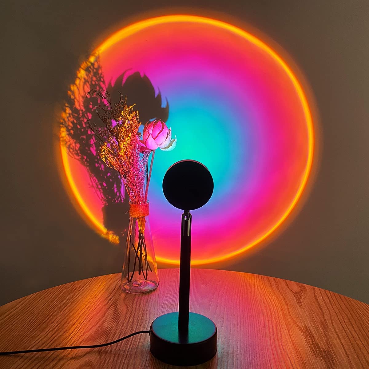 SolaraGlow | Sunset Lamp With Adjustable Colors And Tilt